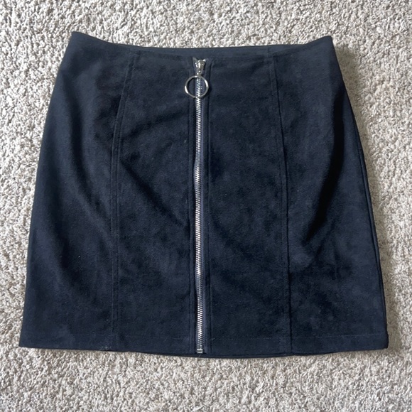 Robe Xhilaration Junior/femme Velours Noir Zip Avant - Taille S - Neuve Avec étiquettes